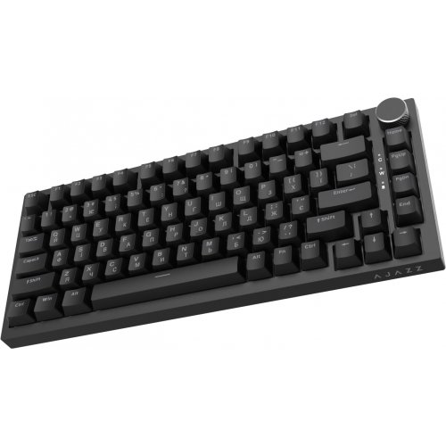 Клавиатура Ajazz AK820 Red Switch (AK820-R-B) Black купить в Украине: Киев, Днепр, Харьков, Одесса  | Низкая цена, отзывы, характеристики от TELEMART фото