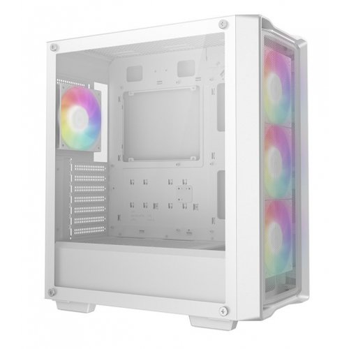 Корпус Deepcool CC560 Mesh V2 Tempered Glass без БП (R-CC560-WHAMA4-G-2) White (Восстановлено продавцом, 870362) купить в Украине: Киев, Днепр, Харьков, Одесса  | Проверка совместимости, низкая цена, отзывы, характеристики от TELEMART фото