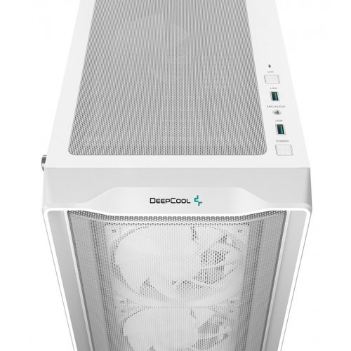 Корпус Deepcool CC560 Mesh V2 Tempered Glass без БП (R-CC560-WHAMA4-G-2) White (Восстановлено продавцом, 870362) купить в Украине: Киев, Днепр, Харьков, Одесса  | Проверка совместимости, низкая цена, отзывы, характеристики от TELEMART фото