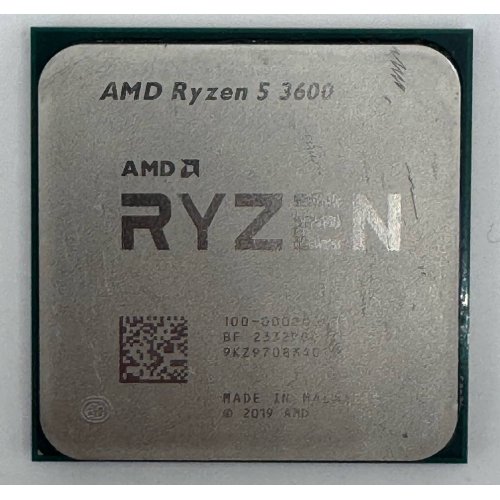 Процессор AMD Ryzen 5 3600 3.6(4.2)GHz 32MB sAM4 Tray (100-000000031) (Восстановлено продавцом, 870386) купить в Украине: Киев, Днепр, Харьков, Одесса  | Проверка совместимости, низкая цена, отзывы, характеристики от TELEMART фото
