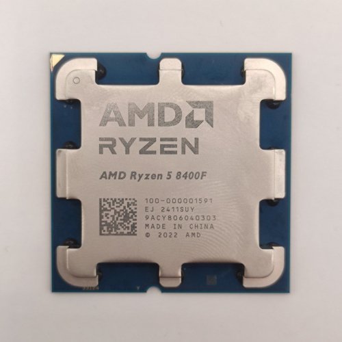 Процесор AMD Ryzen 5 8400F 4.2(4.7)GHz 16MB sAM5 Tray (100-000001591) (Відновлено продавцем, 870395) купити в Україні: Київ, Львів, Хмельницький, Тернопіль, Івано-Франківськ | Перевірка сумісності, низька ціна, відгуки, характеристики від TELEMART фото