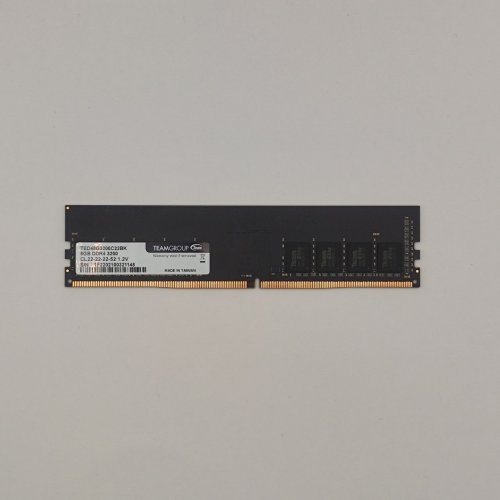 Озп Team 8 GB DDR4 3200 MHz Elite (TED48G3200C22BK) (Відновлено продавцем, 870399) купити в Україні: Київ, Львів, Хмельницький, Тернопіль, Івано-Франківськ | Перевірка сумісності, низька ціна, відгуки, характеристики від TELEMART фото