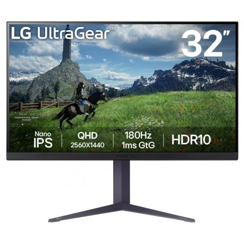 Монітор LG 31.5" 32GS85Q-B Black (Відновлено продавцем, 870400) купити в Україні: Київ, Львів, Хмельницький, Тернопіль, Івано-Франківськ | Низька ціна, відгуки, характеристики від TELEMART фото