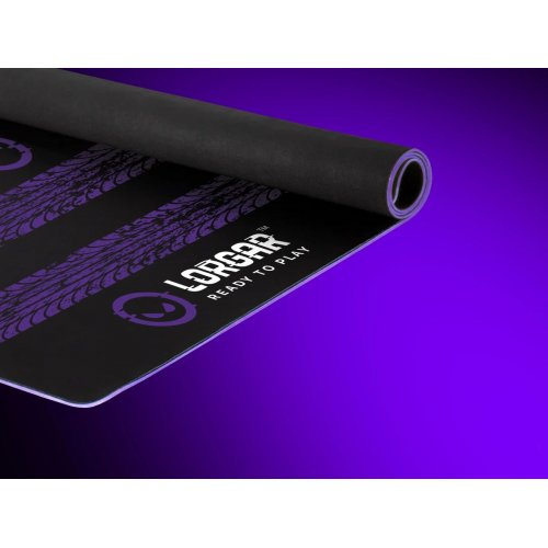 Коврик для пола Lorgar RX1FM Sim Racing (LRG-RX1FM) Black/Purple купить в Украине: Киев, Днепр, Харьков, Одесса  | Низкая цена, отзывы, характеристики от TELEMART фото