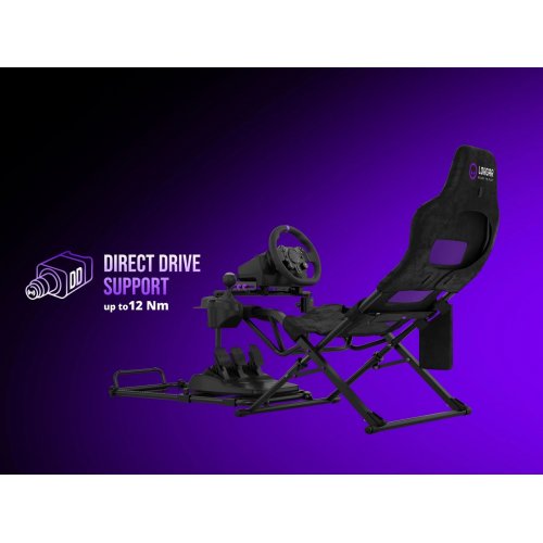 Кокпіт Lorgar Flex RAF1 (LRG-RAF1) Black купити в Україні: Київ, Львів, Хмельницький, Тернопіль, Івано-Франківськ | Низька ціна, відгуки, характеристики від TELEMART фото