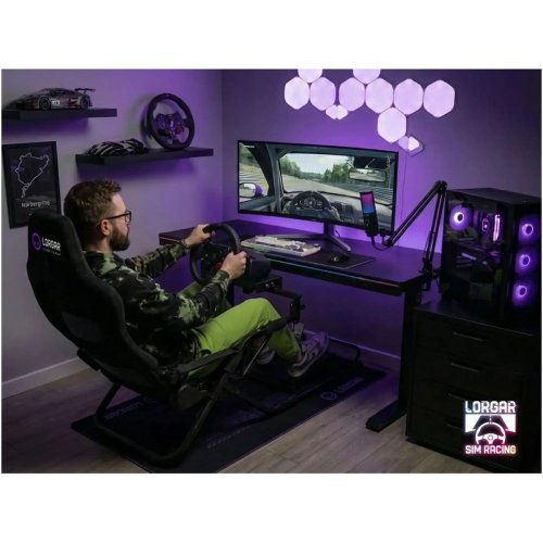 Кокпит Lorgar Flex RAF1 (LRG-RAF1) Black купить в Украине | Telemart фото