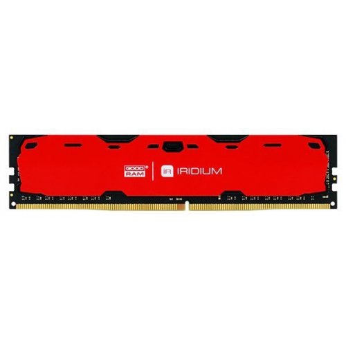Озп GoodRAM DDR4 8GB 2400Mhz IRDM Red (IR-R2400D464L15S/8G) (Відновлено продавцем, 870567) купити в Україні: Київ, Львів, Хмельницький, Тернопіль, Івано-Франківськ | Перевірка сумісності, низька ціна, відгуки, характеристики від TELEMART фото