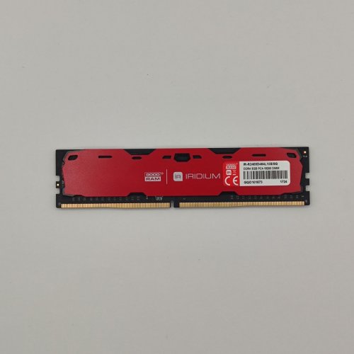 Озп GoodRAM DDR4 8GB 2400Mhz IRDM Red (IR-R2400D464L15S/8G) (Відновлено продавцем, 870567) купити в Україні: Київ, Львів, Хмельницький, Тернопіль, Івано-Франківськ | Перевірка сумісності, низька ціна, відгуки, характеристики від TELEMART фото