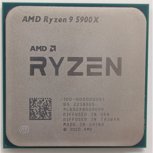 Процесор AMD Ryzen 9 5900X 3.7(4.8)GHz 64MB sAM4 Tray (100-000000061) (Відновлено продавцем, 870578) купити в Україні: Київ, Львів, Хмельницький, Тернопіль, Івано-Франківськ | Перевірка сумісності, низька ціна, відгуки, характеристики від TELEMART фото
