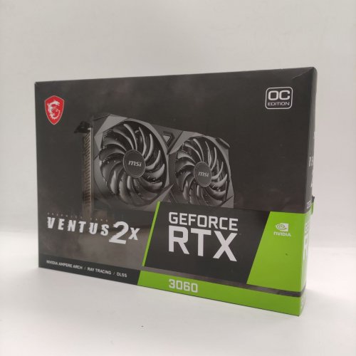 Видеокарта MSI GeForce RTX 3060 VENTUS 2X OC 12288MB (RTX 3060 VENTUS 2X 12G OC) (Восстановлено продавцом, 870581) купить в Украине: Киев, Днепр, Харьков, Одесса  | Проверка совместимости, низкая цена, отзывы, характеристики от TELEMART фото