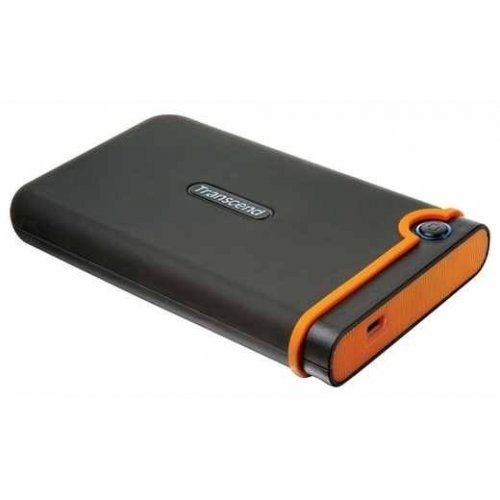 Зовнішній HDD Transcend StoreJet 25M 320GB (TS320GSJ25M) Black купити в Україні | Telemart фото