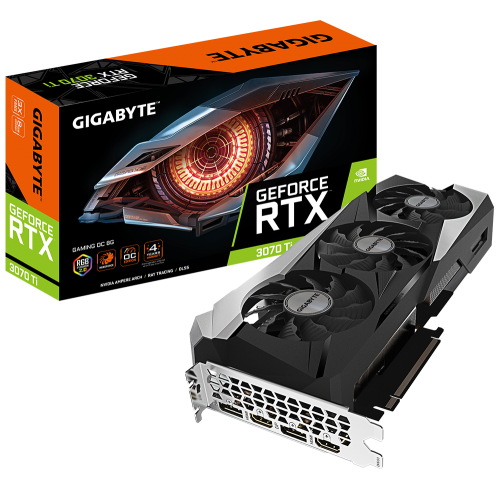 Видеокарта Gigabyte GeForce RTX 3070 Ti GAMING OC 8192MB (GV-N307TGAMING OC-8GD) (Восстановлено продавцом, 870751) купить в Украине: Киев, Днепр, Харьков, Одесса  | Проверка совместимости, низкая цена, отзывы, характеристики от TELEMART фото