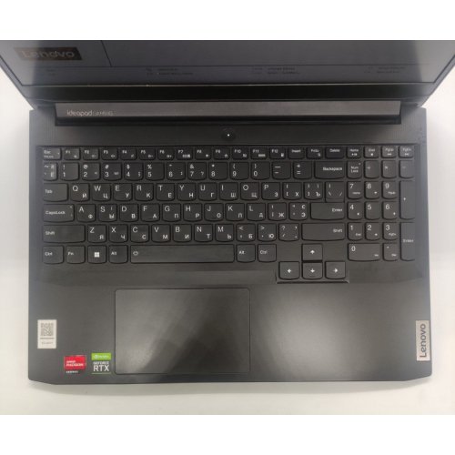 Ноутбук Lenovo IdeaPad Gaming 3 15ACH6 (82K201NYRA) Shadow Black (Восстановлено продавцом, 870769) купить в Украине: Киев, Днепр, Харьков, Одесса  | Низкая цена, отзывы, характеристики от TELEMART фото