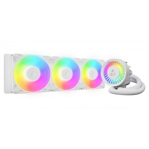 Готовая сво Arctic Liquid Freezer III Pro 360 A-RGB (ACFRE00188A) White (Восстановлено продавцом, 870774) купить в Украине: Киев, Днепр, Харьков, Одесса  | Проверка совместимости, низкая цена, отзывы, характеристики от TELEMART фото