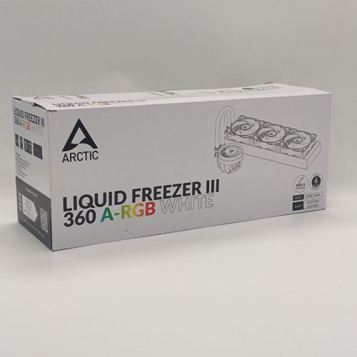 Готовая сво Arctic Liquid Freezer III Pro 360 A-RGB (ACFRE00188A) White (Восстановлено продавцом, 870774) купить в Украине: Киев, Днепр, Харьков, Одесса  | Проверка совместимости, низкая цена, отзывы, характеристики от TELEMART фото
