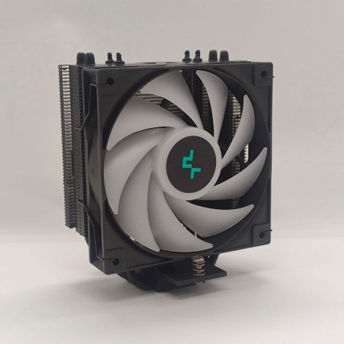 Кулер Deepcool AG400 ARGB (R-AG400-BKANMC-G-2) Black (Відновлено продавцем, 870775) купити в Україні: Київ, Львів, Хмельницький, Тернопіль, Івано-Франківськ | Перевірка сумісності, низька ціна, відгуки, характеристики від TELEMART фото