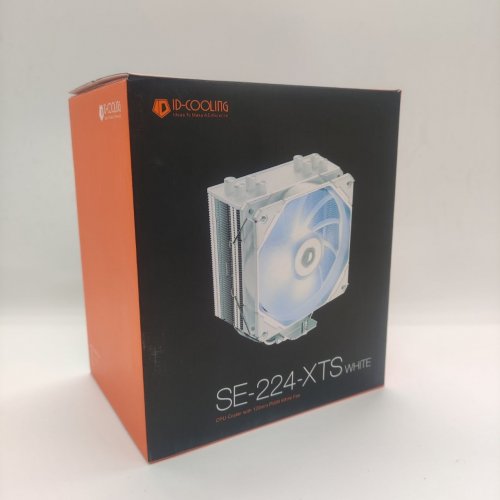 Кулер ID-Cooling SE-224-XTS WHITE (SE-224-XTS WHITE) (Відновлено продавцем, 870777) купити в Україні: Київ, Львів, Хмельницький, Тернопіль, Івано-Франківськ | Перевірка сумісності, низька ціна, відгуки, характеристики від TELEMART фото