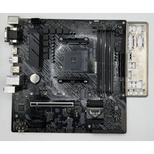 Материнская плата Asus TUF GAMING A520M-PLUS (sAM4, AMD A520) (Восстановлено продавцом, 871023) купить в Украине: Киев, Днепр, Харьков, Одесса  | Проверка совместимости, низкая цена, отзывы, характеристики от TELEMART фото