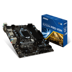 Материнская плата MSI B250M PRO-VDH (s1151, Intel B250) (Восстановлено продавцом, 871046)
