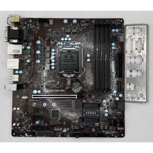 Материнская плата MSI B250M PRO-VDH (s1151, Intel B250) (Восстановлено продавцом, 871046) купить в Украине: Киев, Днепр, Харьков, Одесса  | Проверка совместимости, низкая цена, отзывы, характеристики от TELEMART фото