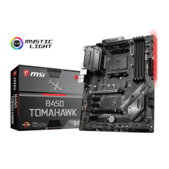 Материнская плата MSI B450 TOMAHAWK (sAM4, AMD B450) (Восстановлено продавцом, 871068)