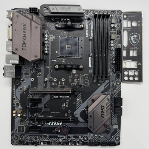 Материнская плата MSI B450 TOMAHAWK (sAM4, AMD B450) (Восстановлено продавцом, 871068) купить в Украине: Киев, Днепр, Харьков, Одесса  | Проверка совместимости, низкая цена, отзывы, характеристики от TELEMART фото