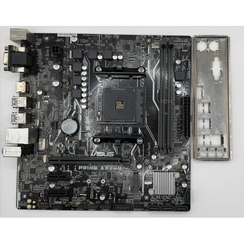 Материнская плата Asus PRIME A320M-K (sAM4, AMD A320) (Восстановлено продавцом, 871083) купить в Украине: Киев, Днепр, Харьков, Одесса  | Проверка совместимости, низкая цена, отзывы, характеристики от TELEMART фото