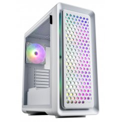 Корпус FSP CUT593A Tempered Glass без БП (CUT593AW) White