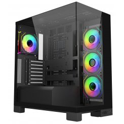 Корпус FSP M540 Tempered Glass без БП (M540-BA) Black