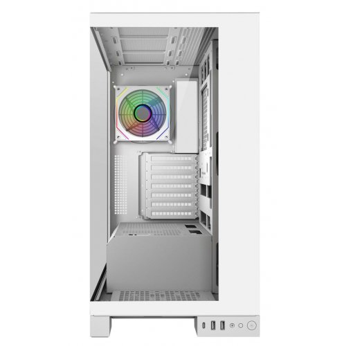 Корпус FSP M540 Tempered Glass без БП (M540-WA) White купить в Украине: Киев, Днепр, Харьков, Одесса  | Проверка совместимости, низкая цена, отзывы, характеристики от TELEMART фото