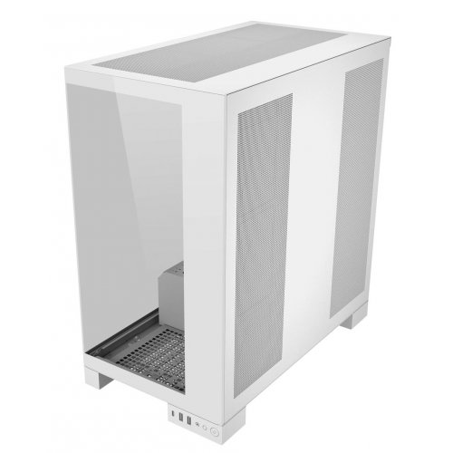 Корпус FSP M540 Tempered Glass без БП (M540-WA) White купить в Украине: Киев, Днепр, Харьков, Одесса  | Проверка совместимости, низкая цена, отзывы, характеристики от TELEMART фото