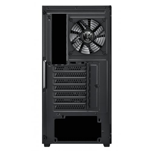 Корпус FSP CMT218 Tempered Glass без БП (CMT218AB) Black купить в Украине: Киев, Днепр, Харьков, Одесса  | Проверка совместимости, низкая цена, отзывы, характеристики от TELEMART фото