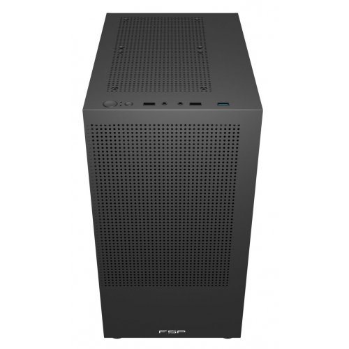 Корпус FSP S110 без БП (S110-B) Black купить в Украине: Киев, Днепр, Харьков, Одесса  | Проверка совместимости, низкая цена, отзывы, характеристики от TELEMART фото