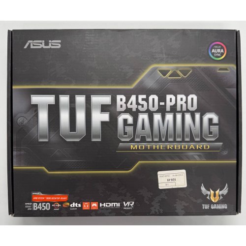 Материнская плата Asus TUF B450-PRO GAMING (sAM4, AMD B450) (Восстановлено продавцом, 871114) купить в Украине: Киев, Днепр, Харьков, Одесса  | Проверка совместимости, низкая цена, отзывы, характеристики от TELEMART фото