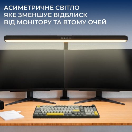 Настольная светодиодная лампа OfficePro SL161 Black купить в Украине: Киев, Днепр, Харьков, Одесса  | Низкая цена, отзывы, характеристики от TELEMART фото