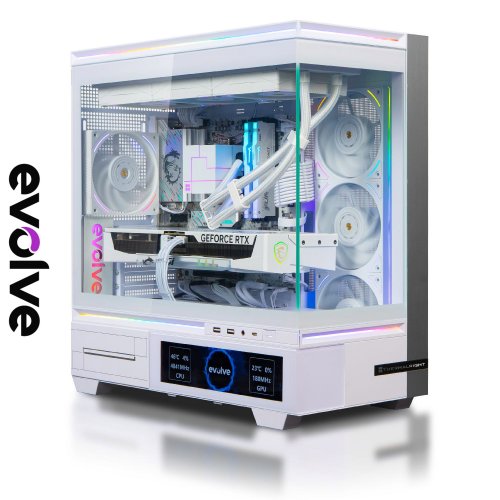Ігровий ПК EVOLVE GamePart Vision Pro (EVGP-VSNR780X3DN507T-D532S1TWH) White купити в Україні: Київ, Львів, Хмельницький, Тернопіль, Івано-Франківськ | Низька ціна, відгуки, характеристики від TELEMART фото