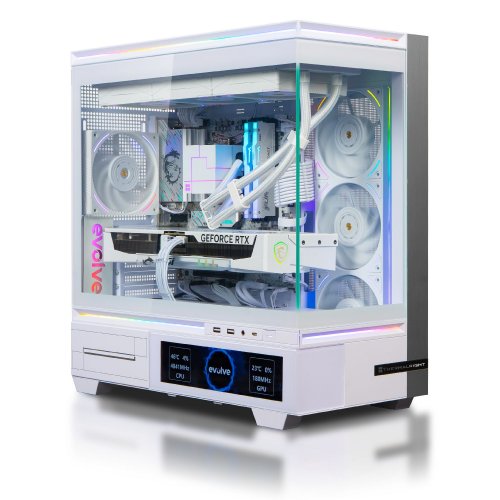 Ігровий ПК EVOLVE GamePart Vision Pro (EVGP-VSNR780X3DN507T-D532S1TWH) White купити в Україні: Київ, Львів, Хмельницький, Тернопіль, Івано-Франківськ | Низька ціна, відгуки, характеристики від TELEMART фото