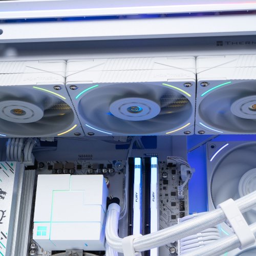 Ігровий ПК EVOLVE GamePart Vision Pro (EVGP-VSNR780X3DN507T-D532S1TWH) White купити в Україні: Київ, Львів, Хмельницький, Тернопіль, Івано-Франківськ | Низька ціна, відгуки, характеристики від TELEMART фото