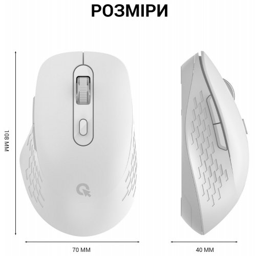 Уцінка миша OfficePro M230 Silent Click Wireless White (Пошкоджено пакування, 871260) купити в Україні: Київ, Львів, Хмельницький, Тернопіль, Івано-Франківськ | Низька ціна, відгуки, характеристики від TELEMART фото