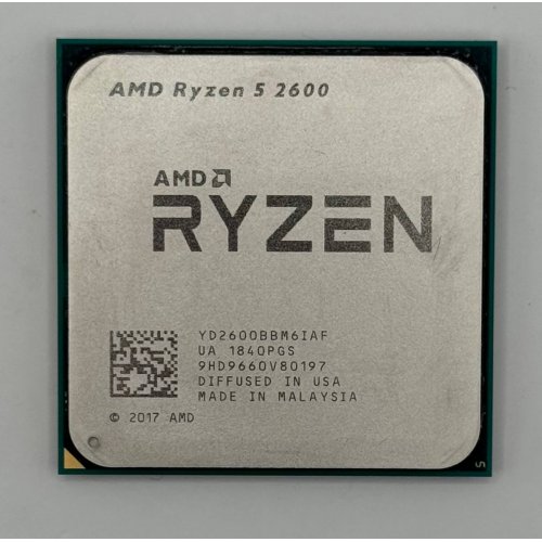 Процессор AMD Ryzen 5 2600 3.4(3.9)GHz 16MB sAM4 Tray (YD2600BBM6IAF) (Восстановлено продавцом, 871285) купить в Украине: Киев, Днепр, Харьков, Одесса  | Проверка совместимости, низкая цена, отзывы, характеристики от TELEMART фото