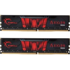 Озу G.Skill DDR4 16GB (2x8GB) 2400Mhz Aegis (F4-2400C17D-16GIS) (Восстановлено продавцом, 871289)