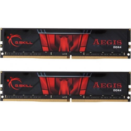 Озу G.Skill DDR4 16GB (2x8GB) 2400Mhz Aegis (F4-2400C17D-16GIS) (Восстановлено продавцом, 871289) купить в Украине: Киев, Днепр, Харьков, Одесса  | Проверка совместимости, низкая цена, отзывы, характеристики от TELEMART фото