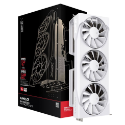 Видеокарта XFX Radeon RX 9070 XT Swift Triple Fan White 16384MB (RX-97TSWF3W9)