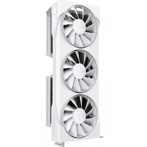Відеокарта XFX Radeon RX 9070 XT Swift Triple Fan White 16384MB (RX-97TSWF3W9) купити в Україні: Київ, Львів, Хмельницький, Тернопіль, Івано-Франківськ | Перевірка сумісності, низька ціна, відгуки, характеристики від TELEMART фото