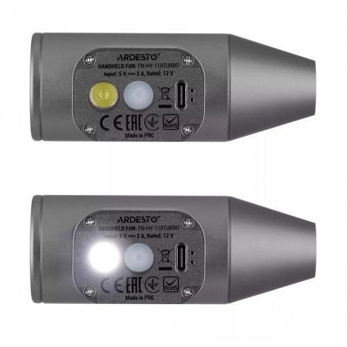 Вентилятор ручной портативный ARDESTO FN-HY-110TURBO купить в Украине: Киев, Днепр, Харьков, Одесса  | Низкая цена, отзывы, характеристики от TELEMART фото