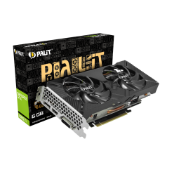 Видеокарта Palit GeForce GTX 1660 Ti Dual OC 6144MB (NE6166TS18J9-1160C) (Восстановлено продавцом, 871311)