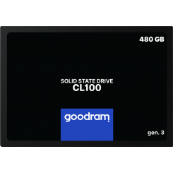 Ssd-диск GoodRAM CL100 Gen.3 3D NAND TLC 480GB 2.5