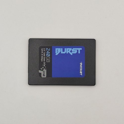 Ssd-диск Patriot Burst 240GB TLC 2.5'' (PBU240GS25SSDR) (Відновлено продавцем, 871362) купити в Україні: Київ, Львів, Хмельницький, Тернопіль, Івано-Франківськ | Перевірка сумісності, низька ціна, відгуки, характеристики від TELEMART фото
