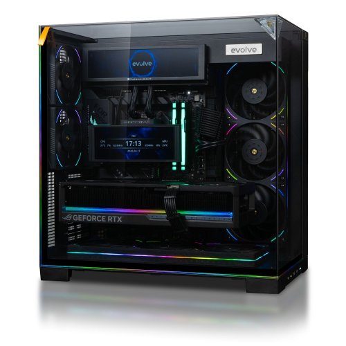 Компьютер EVOLVE UltraPart Vision Pro (EVUP-VSNR980X3DN508-D532S1TBK) Black купить в Украине: Киев, Днепр, Харьков, Одесса  | Низкая цена, отзывы, характеристики от TELEMART фото