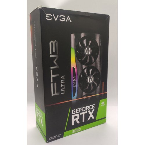 Видеокарта EVGA GeForce RTX 3080 FTW3 ULTRA GAMING 10240MB (10G-P5-3897-KR) (Восстановлено продавцом, 871375) купить в Украине: Киев, Днепр, Харьков, Одесса  | Проверка совместимости, низкая цена, отзывы, характеристики от TELEMART фото